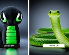 Razer shows what the Sneki Snek mascot could look like with DLSS 5.
