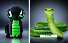 Razer shows what the Sneki Snek mascot could look like with DLSS 5.