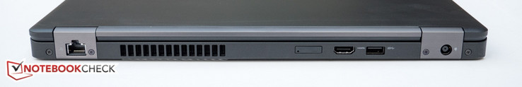rear: RJ 45, external SIM tray (optional), HDMI, USB 3.0, power jack