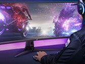 The ROG Swift OLED PG49WCD has an 1800R curvature. (Image source: ASUS)