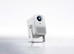 The Projector 5 doesn't have as many fancy features as the Pro model. Pictured: a promo picture of the device.