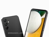 The Galaxy A15 builds on Samsung's current design language. (Image source: @OnLeaks & The Tech Outlook)