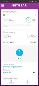 App: Home screen