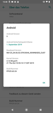 Motorola Moto G8 Plus Software