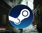An image showing the Steam logo and the game Steelrising, now 90% off.
