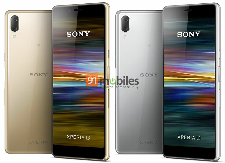 Sony Xperia L3. (Source: 91mobiles)