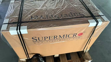 A suspected Supermicro H200 rack (Image source: Financial Times)