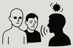 Uncanny valley effect: Study shows immune response to human-like avatars. (Image source: GPT-image-1)