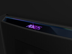 The Aorus FO27Q5P is one of an increasing number of gaming monitors sporting a 500 Hz QD-OLED panel. (Image source: Gigabyte)