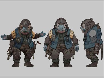 Alleged leaked image of a character named Travis from Star Wars Eclipse. (Image source: MP1st)
