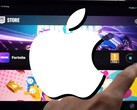 A YouTuber has installed Fortnite on an iPad outside the EU, despite Apple's best efforts. (Image source: Saunders Tech on X / Apple - edited)