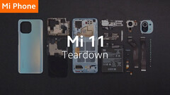 The Mi 11 looks rather repairable in its official teardown. (Image source: Xiaomi)