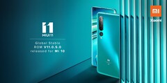 Xiaomi Mi 10 starts receiving the Android 10-based MIUI 11 in India. (Image Source: Xiaomi)