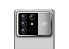 The MIX Fold 4 does not have the most aesthetic camera layout in its current form. (Image source: Evan Blass)