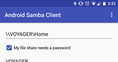 The new Samba client for Android doesn't use updated SMB protocols. (Source: Android Police)