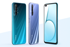 The Realme X50 is 5G capable and has a 120 Hz display. (Image source: Realme)