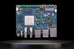 The ROCK 5B Blue Edition is significantly cheaper than its standard sibling. (Image source: Radxa)