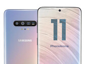 Early renders of the Samsung Galaxy S11. (Source: PhoneArena)