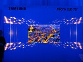 Samsung is another major player in the microLED space. (Source: The Verge)
