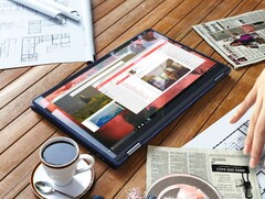 Lenovo Yoga 6 13 2-in-1 convertible with AMD Ryzen 5 Pro, 256 GB NVMe SSD, and 8 GB of RAM is down to $550 USD (Image source: Best Buy)