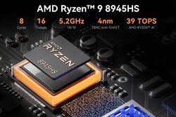 AMD Ryzen 9 8945HS (Source: Geekom)