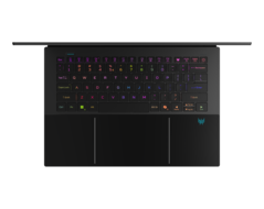 Acer Predator Triton 14 AI keyboard (image source: Acer)