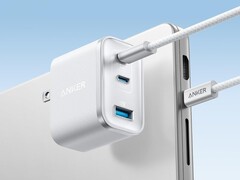 Anker’s Nano Charger (70W, 3 Ports) (pictured) has been released in the US. (Image source: Anker)