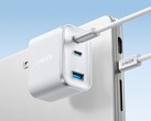 Anker’s Nano Charger (70W, 3 Ports) (pictured) has been released in the US. (Image source: Anker)