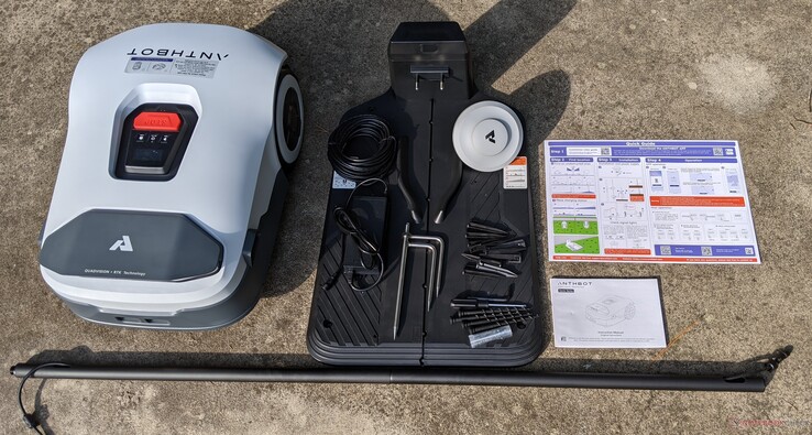 Everything included in the Anthbot Genie 3000 basic package