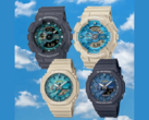 All four leaked Casio models have distinct analog-digital layouts with prominent sub-dials. (Image source: @geesgshock on Instagram)