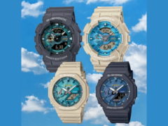 All four leaked Casio models have distinct analog-digital layouts with prominent sub-dials. (Image source: @geesgshock on Instagram)