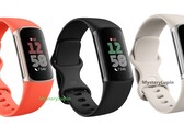 The Fitbit Charge 6 in its three rumoured launch colours. (Image source: @MysteryLupin)
