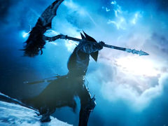 A screengrab from Final Fantasy XIV Evercold trailer