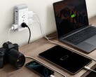 Govee’s new Smart Plug Outlet Extender (pictured) has a built-in night light. (Image source: Govee)