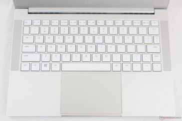 Same keyboard and clickpad