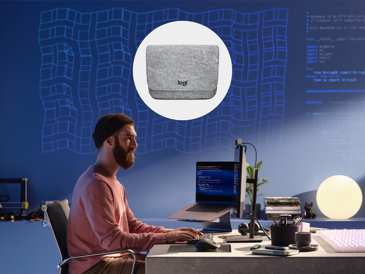 Logitech includes a complimentary carry case with orders placed on its website. (Image source: Logitech)