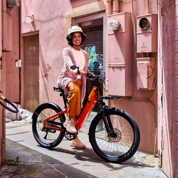 The Momentum Vida E+ e-bike can handle a maximum payloads of up to 300 lbs (136 kg) (Image source: Momentum)