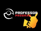 The Pokemon Professor Program logo with a silhouette of Pikachu in the background