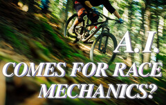 Shimano has applied for a patent on AI-based suspension tuning, but it's unlikely unseat bike race mechanics. (Image source: Unsplash)