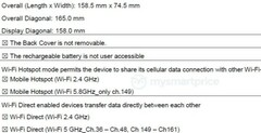 Samsung Galaxy A50 FCC listing - connectivity (Source: MySmartPrice News)