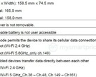 Samsung Galaxy A50 FCC listing - connectivity (Source: MySmartPrice News)