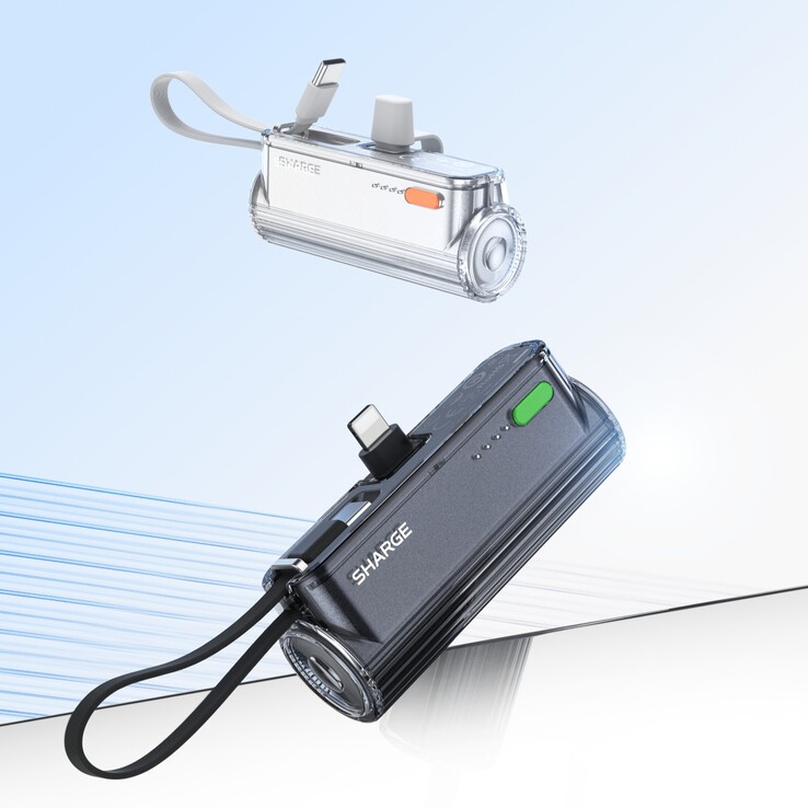 The Sharge Mini 2 power bank. (Image source: Sharge)