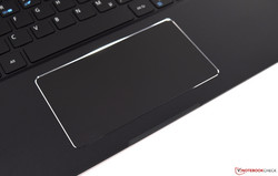 The Acer Swift 7 SF714 touchpad