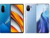 The Mi 11 and POCO F3 are available at over 20% off on Amazon UK. (Image source: Xiaomi)