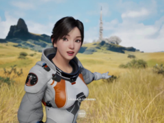 In Whispers from the Star, the story centers around a stranded astronaut on a mysterious alien planet - Gaia. (Image source: Steam)