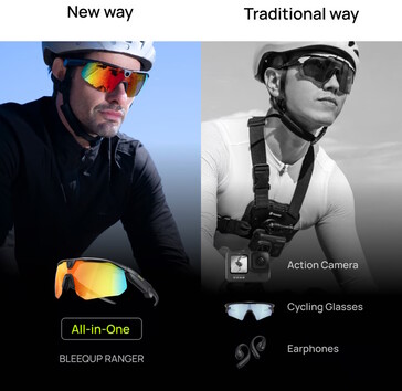 These smart glasses can supposedly replace multiple devices (Image source: BleeqUp)
