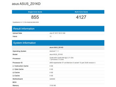 Mid-range Asus ZenFone 4 spotted on Geekbench