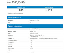 Mid-range Asus ZenFone 4 spotted on Geekbench