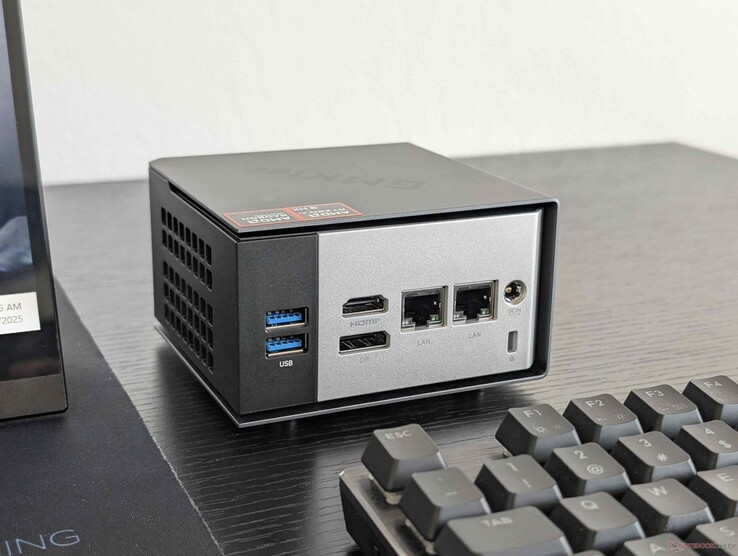 The Evo-X1 mini PC packs dual 2.5G Ethernet ports.