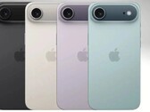 The "17 Air" color palette. (Image source: @theapplehub via X)
